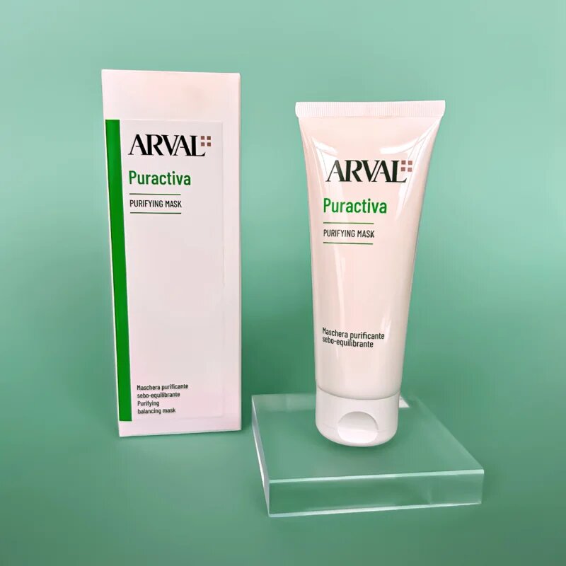 Arval Puractiva Purifyng Mask zklidňující pleťová maska 75 ml