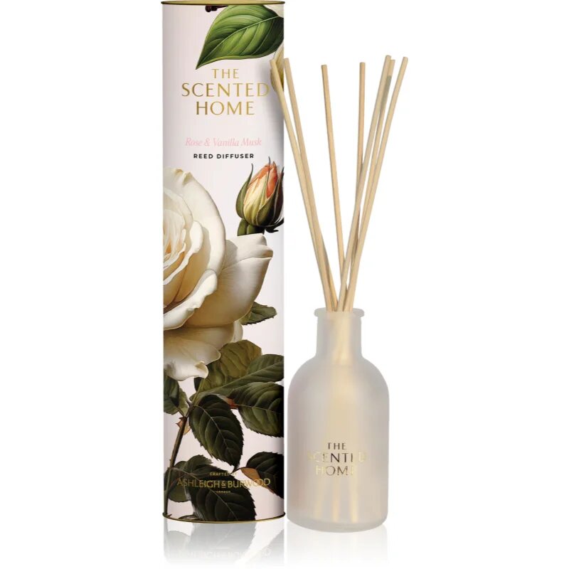 Ashleigh & Burwood London Rose & Vanilla Musk aroma difuzér s náplní 150 ml