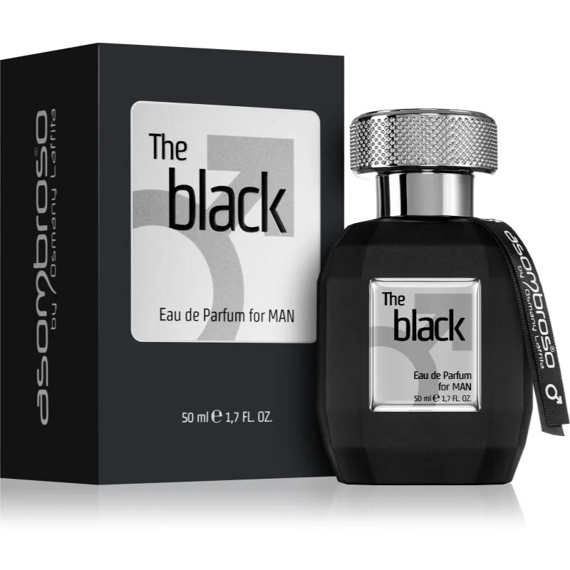 Asombroso by Osmany Laffita The Black for Man parfémovaná voda pro muže 50 ml