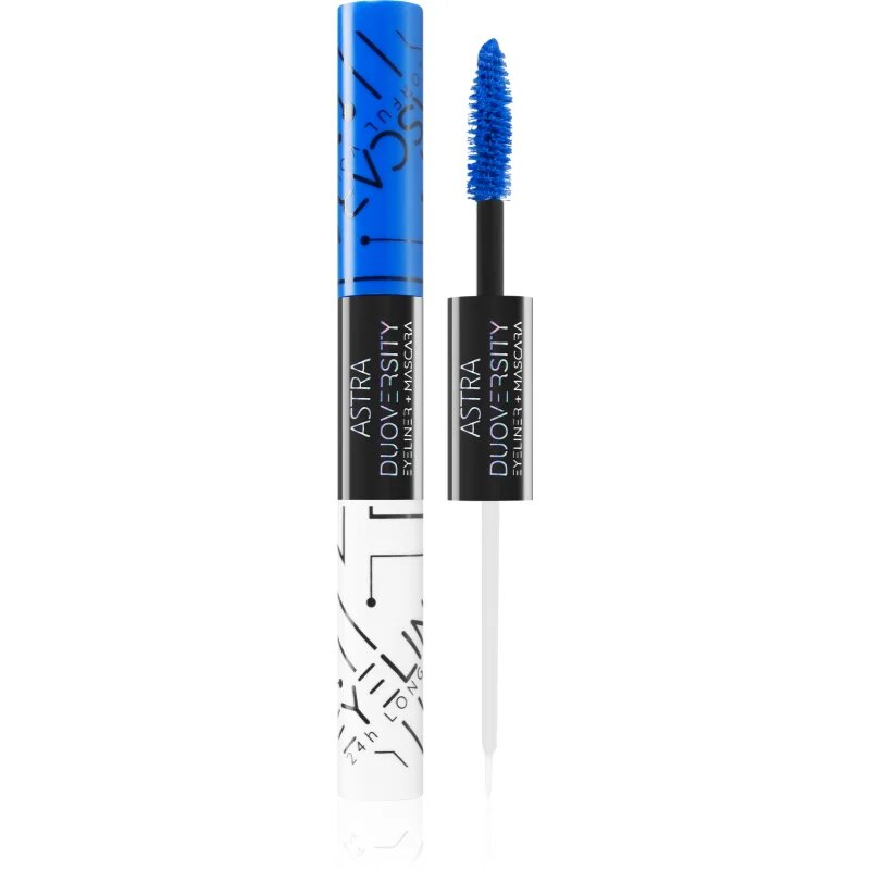 Astra Make-up Duoversity řasenka a oční linky 2 v 1 odstín 01 Cryogenic Love 2x35 ml