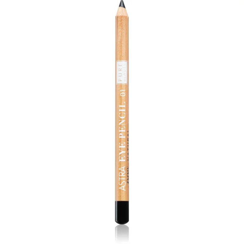 Astra Make-up Pure Beauty Eye Pencil kajalová tužka na oči odstín 01 Black 11 g