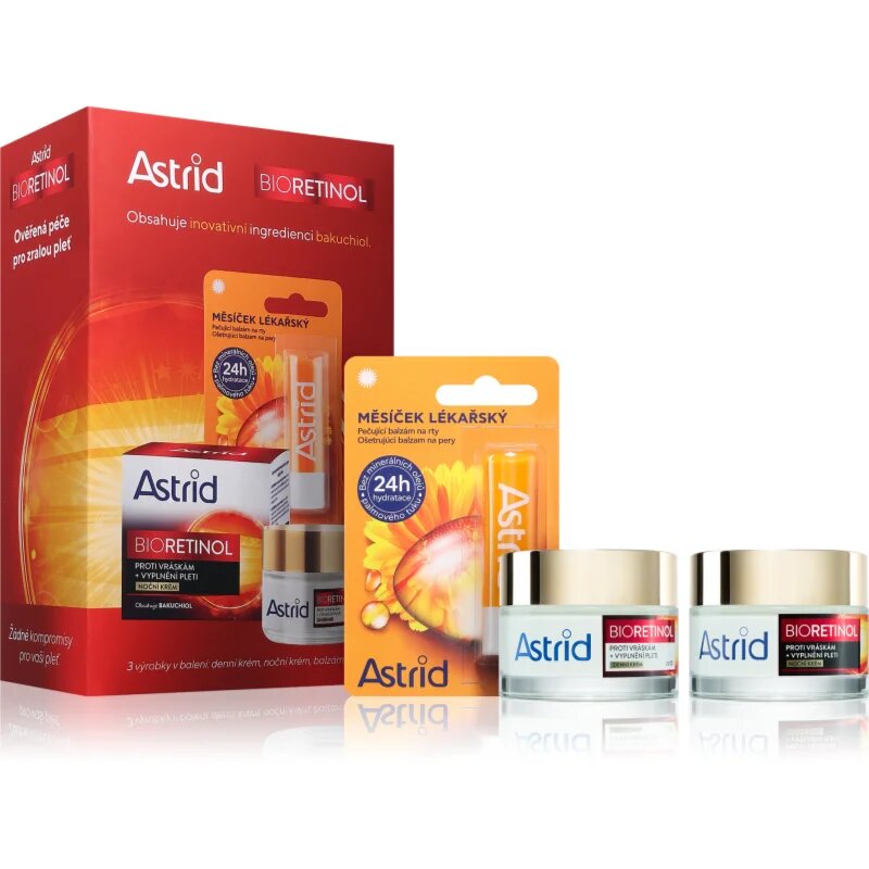 Astrid Bioretinol dárková sada pro dokonalou pleť