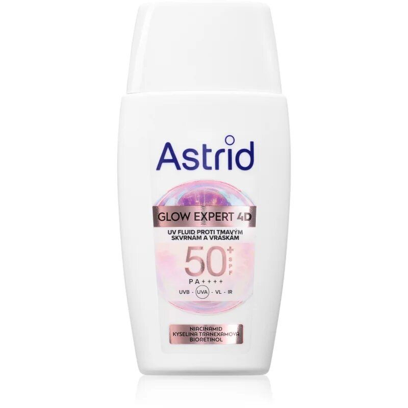 Astrid Glow Expert ultra lehký fluid proti tmavým skvrnám 50 ml