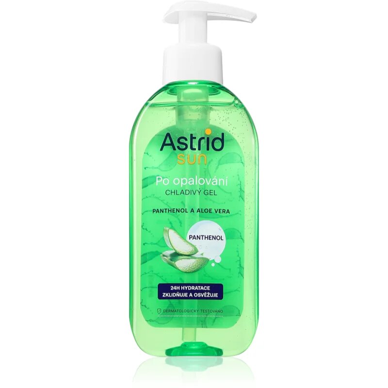 Astrid Sun chladivý gel po opalování s panthenolem 200 ml