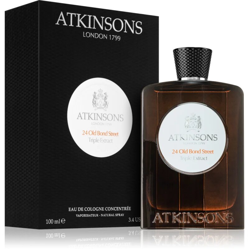 Atkinsons 24 Old Bond Street Triple Extract kolínská voda unisex 100 ml