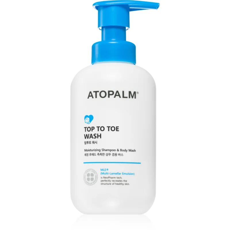 ATOPALM MLE Cleansing tělový a vlasový mycí gel pro citlivou pokožku 300 ml