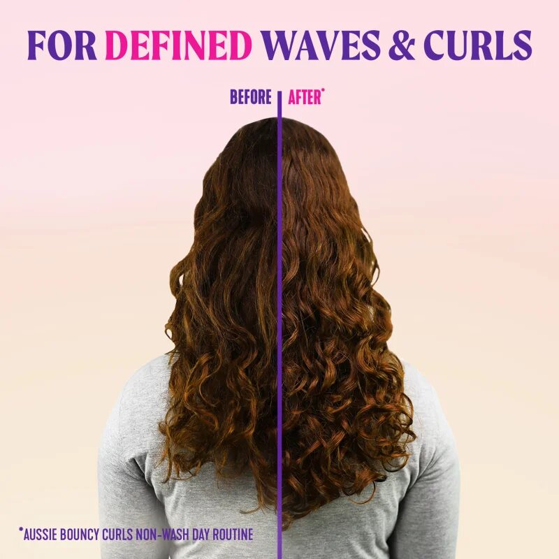 Aussie Bouncy Curls bezoplachový balzám pro kudrnaté vlasy 235 ml