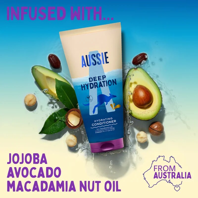 Aussie Deep Hydration Hydrating Conditioner hloubkově hydratační kondicionér 200 ml
