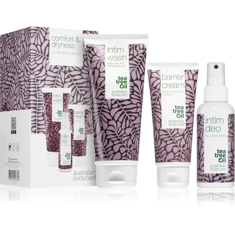 Australian Bodycare Comfort & Dryness dárková sada na intimní hygienu