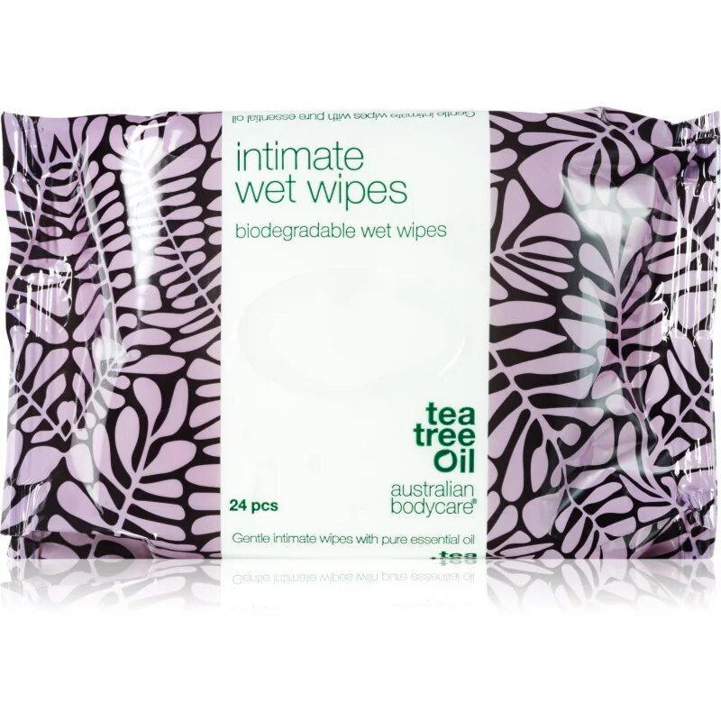 Australian Bodycare Tea Tree Oil ubrousky pro intimní hygienu 24 ks