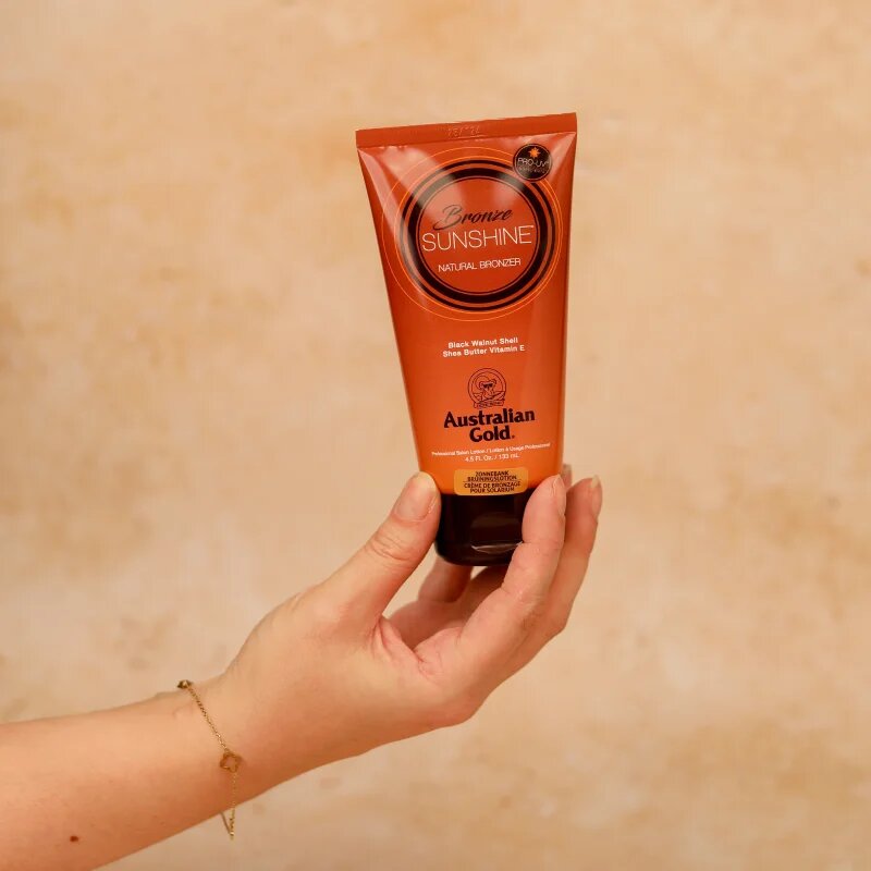 Australian Gold Bronze Sunshine opalovací krém do solária s bronzerem 133 ml