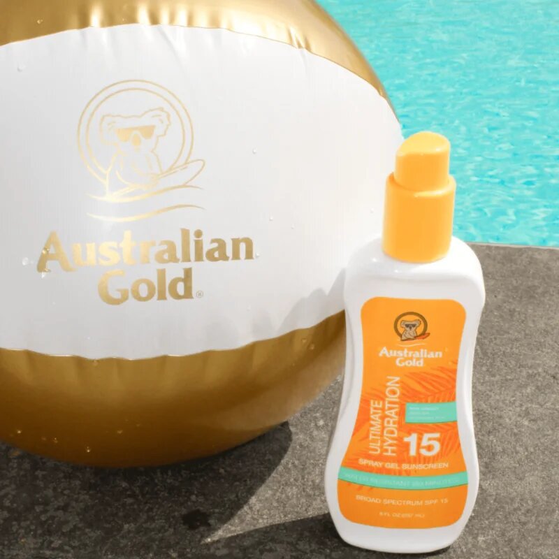 Australian Gold Spray Gel Sunscreen ochranný sprej proti slunečnímu záření SPF 15 237 ml