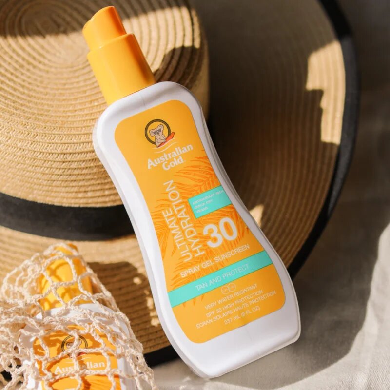 Australian Gold Spray Gel Sunscreen ochranný sprej SPF 30 237 ml