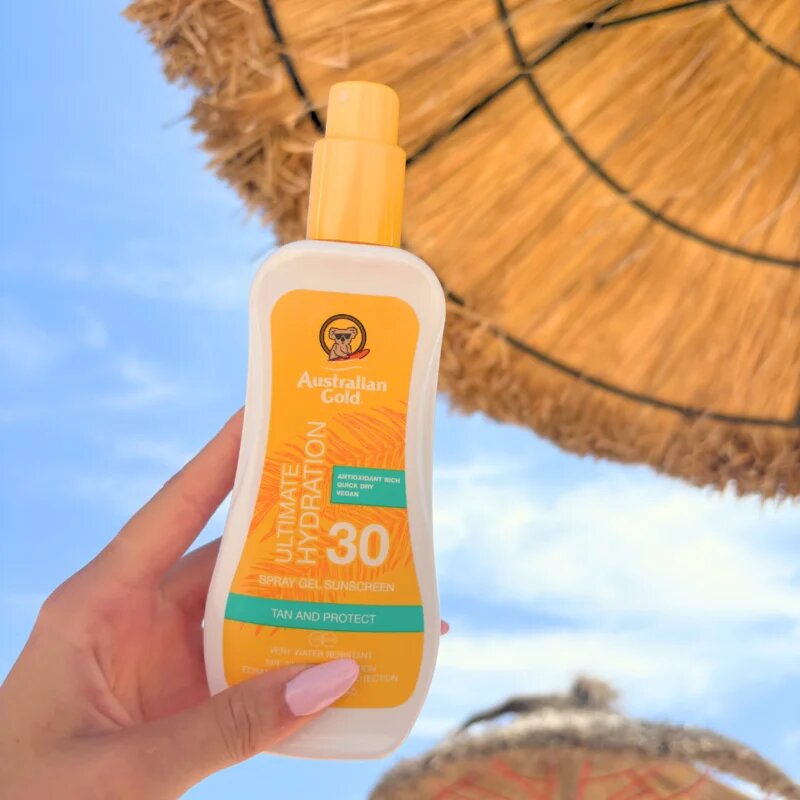 Australian Gold Spray Gel Sunscreen ochranný sprej SPF 30 237 ml