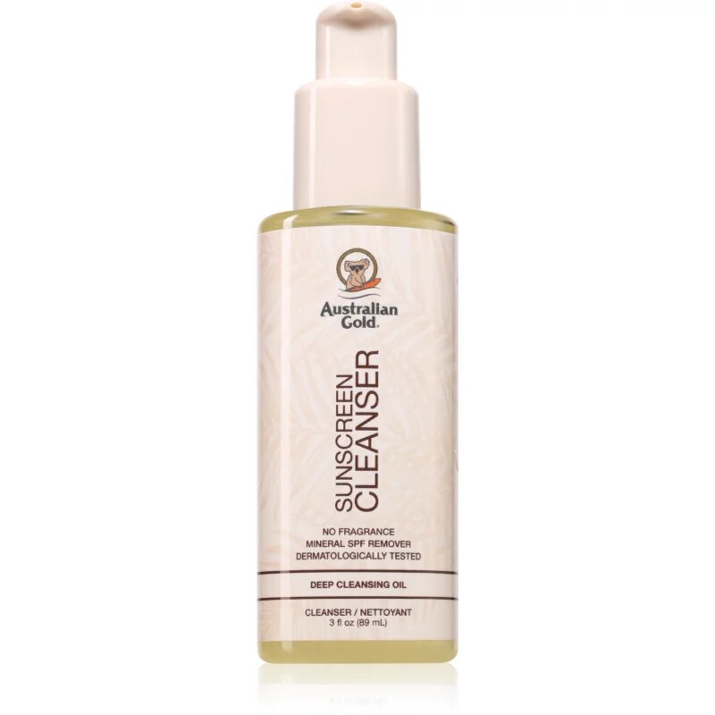 Australian Gold Sunscreen Cleanser odličovač na obličej 89 ml