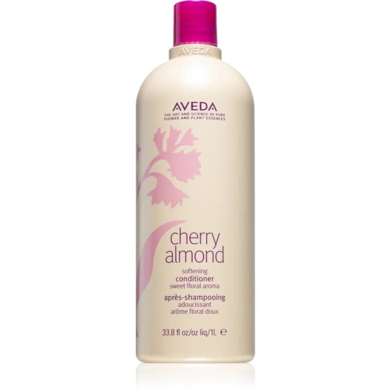 Aveda Cherry Almond Softening Conditioner hloubkově vyživující kondicionér pro lesk a hebkost vlasů 1000 ml