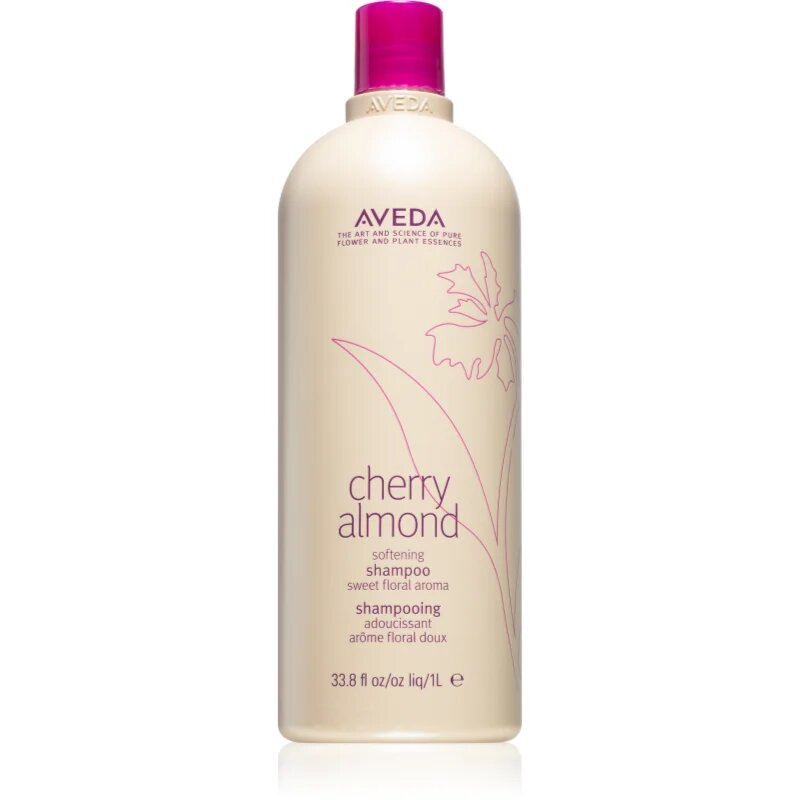 Aveda Cherry Almond Softening Shampoo vyživující šampon pro lesk a hebkost vlasů 1000 ml