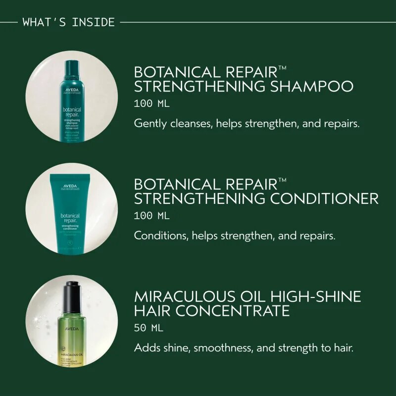 Aveda Holiday Gift of Radiance Botanical Repair™ and Miraculous Oil dárková sada na vlasy