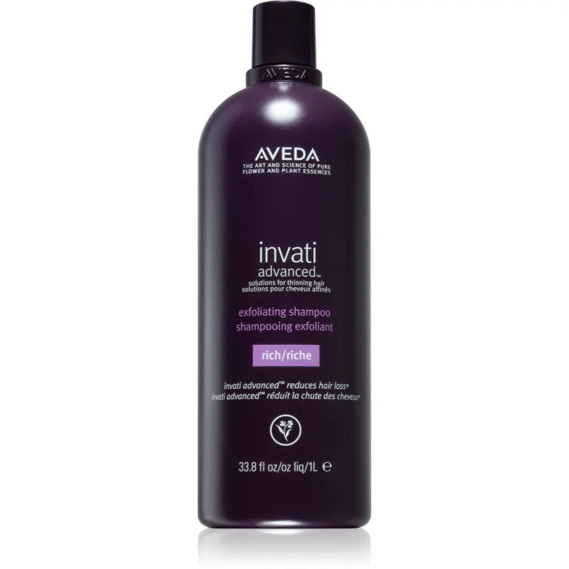 Aveda Invati Advanced™ Exfoliating Rich Shampoo hloubkově čisticí šampon s peelingovým efektem 1000 ml