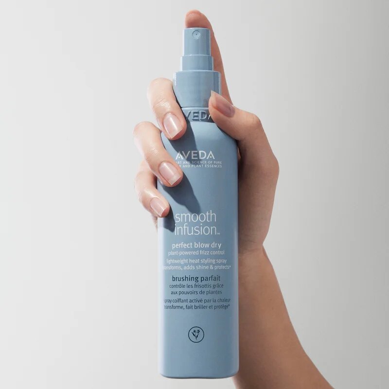 Aveda Smooth Infusion™ Perfect Blow Dry uhlazující sprej na fénování proti krepatění 200 ml