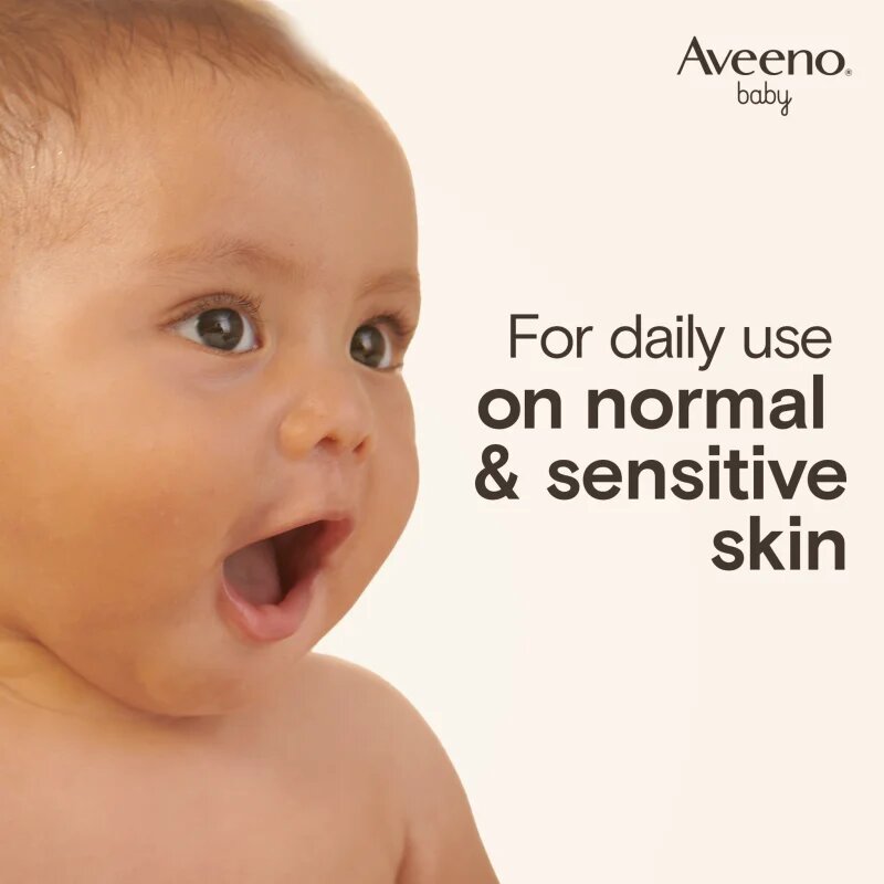 Aveeno Baby Daily Care mycí gel na tělo a vlasy pro děti od narození 250 ml