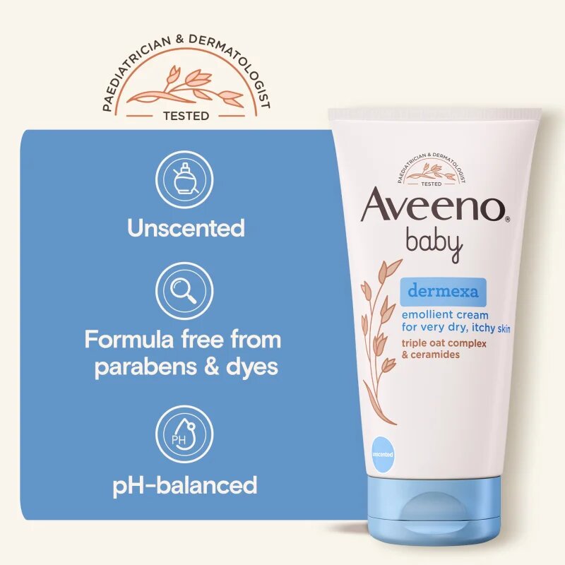 Aveeno Baby Dermexa Emolienční krém 150 ml