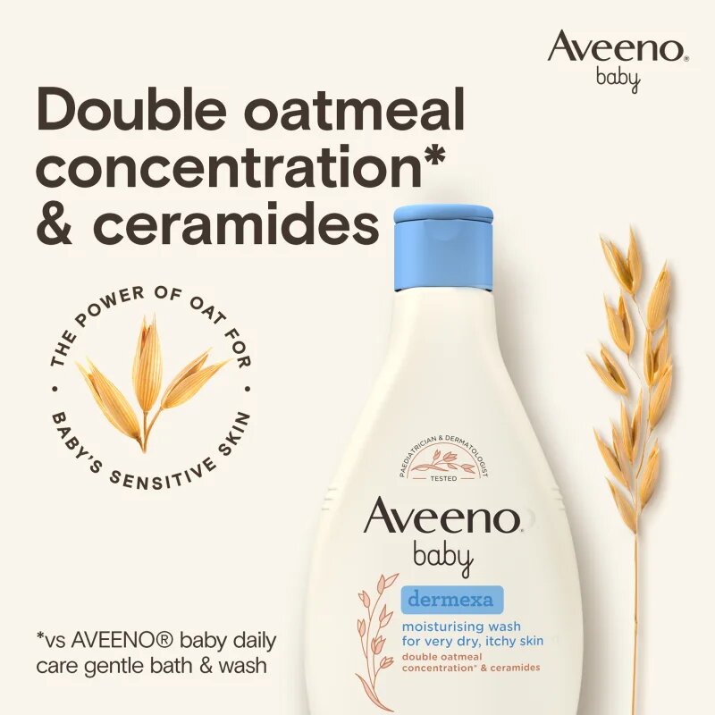Aveeno Baby Dermexa hydratační mycí gel 250 ml