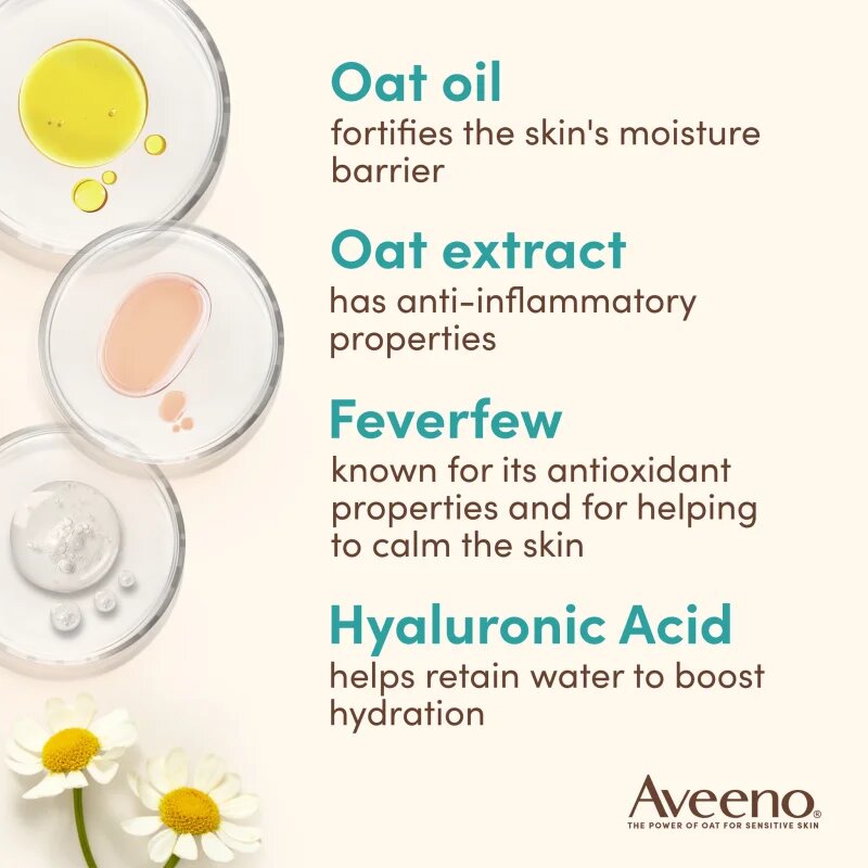 Aveeno Calm + Restore čisticí pěna na obličej 200 ml