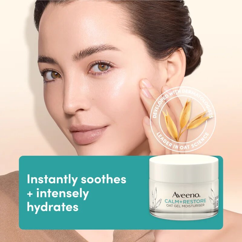 Aveeno Calm + Restore hydratační pleťový gel 50 ml