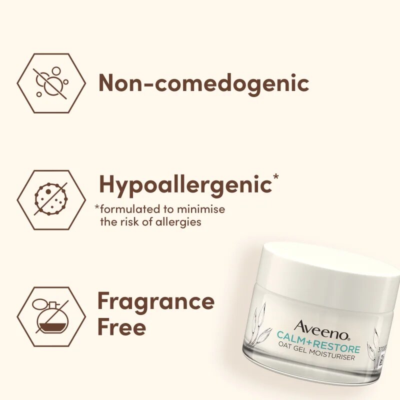 Aveeno Calm + Restore hydratační pleťový gel 50 ml