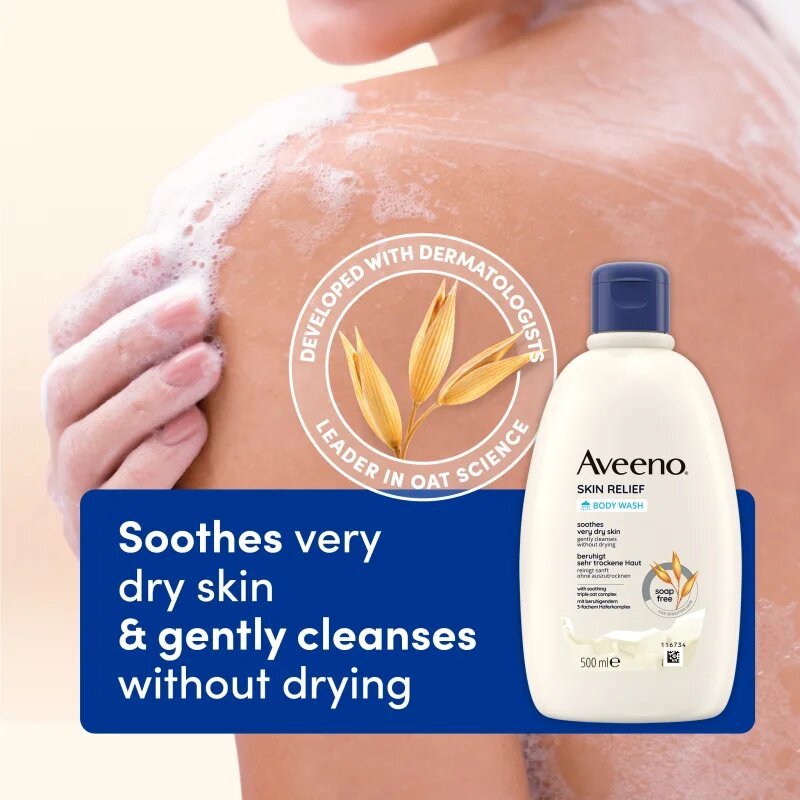Aveeno Skin Relief Body wash zklidňující sprchový gel 500 ml