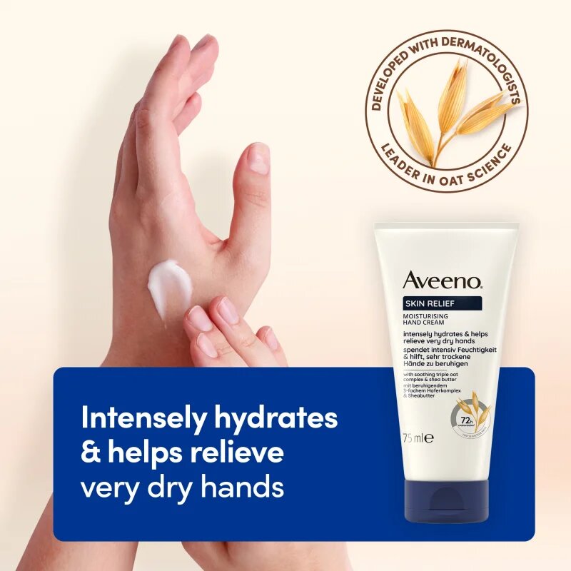 Aveeno Skin Relief Hand Cream hydratační krém na ruce 75 ml