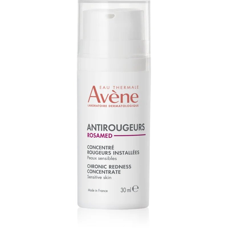 Avène Antirougeurs Rosamed Chronic Redness Concentrate krém proti zarudnutí a rozšířeným žilkám pro citlivou pleť 30 ml