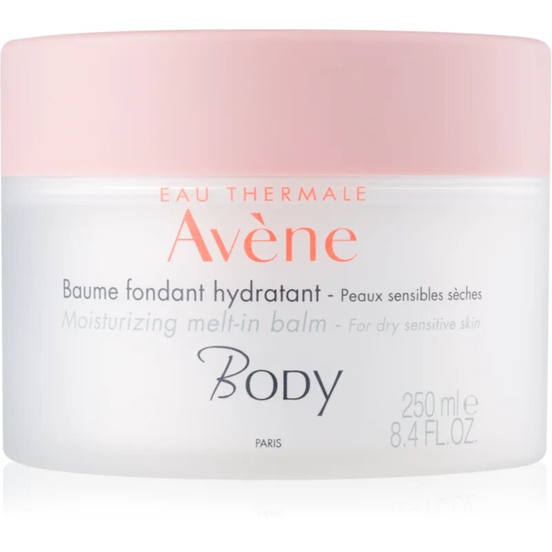Avène Body Moisturizing Melt-in Balm hydratační tělový balzám pro suchou a citlivou pokožku 250 ml