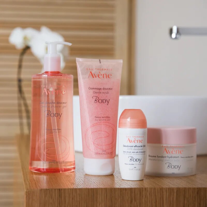 Avène Body Moisturizing Melt-in Balm hydratační tělový balzám pro suchou a citlivou pokožku 250 ml