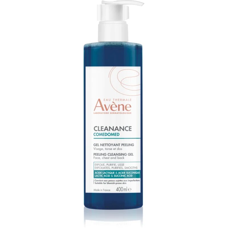 Avène Cleanance Comedomed Gel Peeling peelingový čisticí gel pro mastnou a problematickou pleť 400 ml