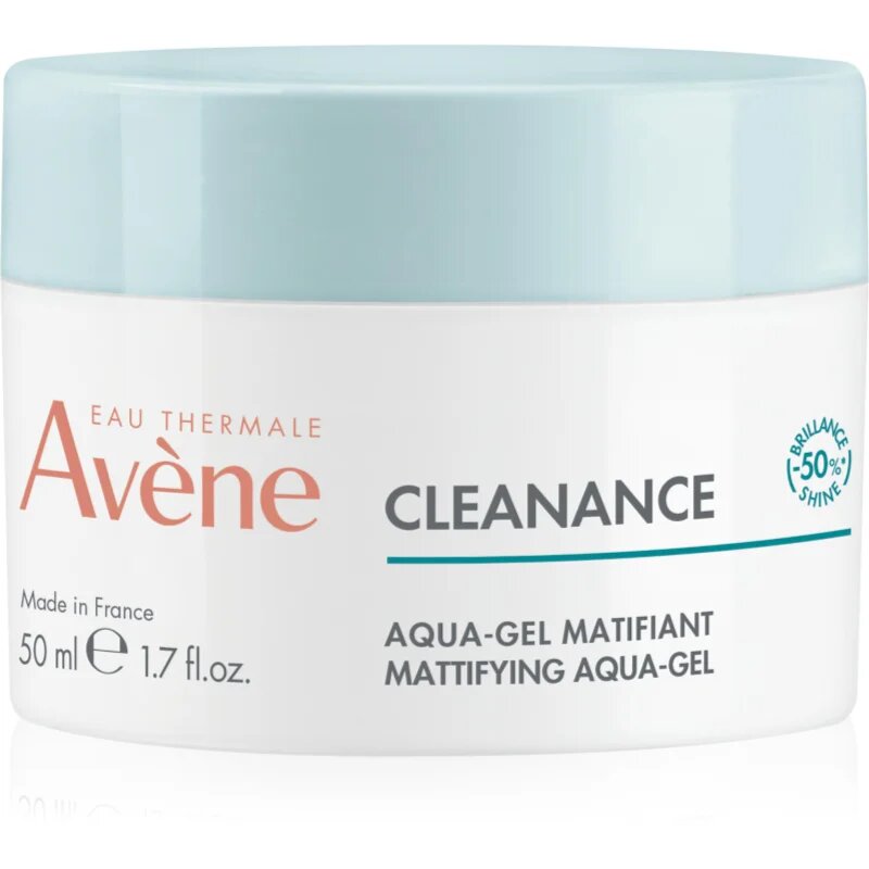 Avène Cleanance Mattifying Aqua-Gel zmatňující a hydratační gelový krém pro mastnou a smíšenou pleť 50 ml