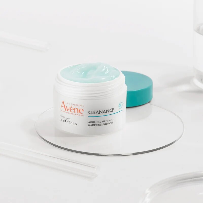 Avène Cleanance Mattifying Aqua-Gel zmatňující a hydratační gelový krém pro mastnou a smíšenou pleť 50 ml