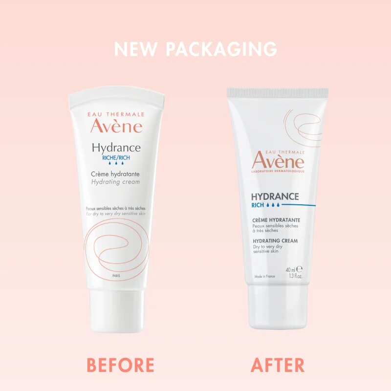 Avène Hydrance Rich Hydrating Cream hydratační krém pro suchou až velmi suchou pleť 40 ml