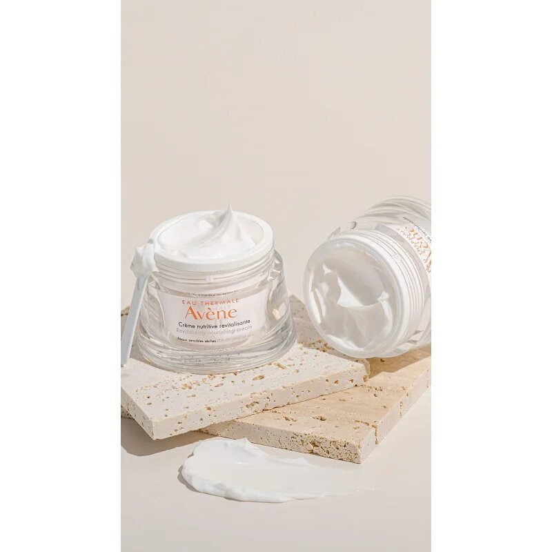 Avène Les Essentiels Revitalizing Nourishing Cream výživný revitalizační krém pro citlivou a suchou pleť 50 ml