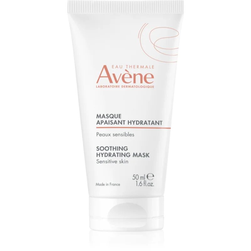 Avène Les Essentiels Soothing Moisture Mask zklidňující a hydratační maska pro citlivou pleť 50 ml