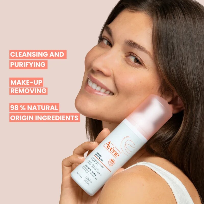 Avène Skin Care čisticí pěna pro normální až smíšenou pleť 150 ml