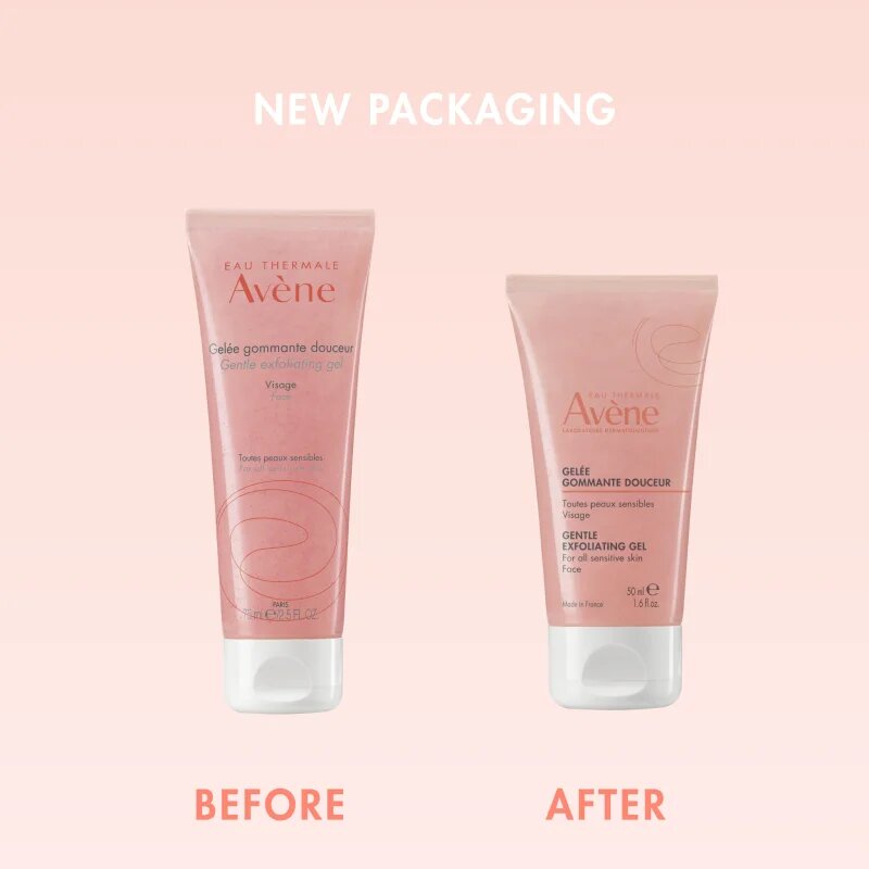Avène Skin Care Gentle Exfoliating Gel jemný gelový peeling 50 ml