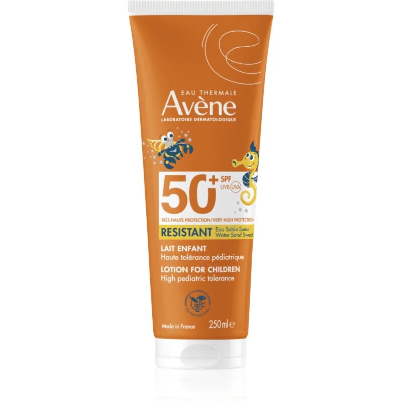 Avène Sun Lotion for Children dětské mléko na opalování SPF 50+ od 2 let 250 ml
