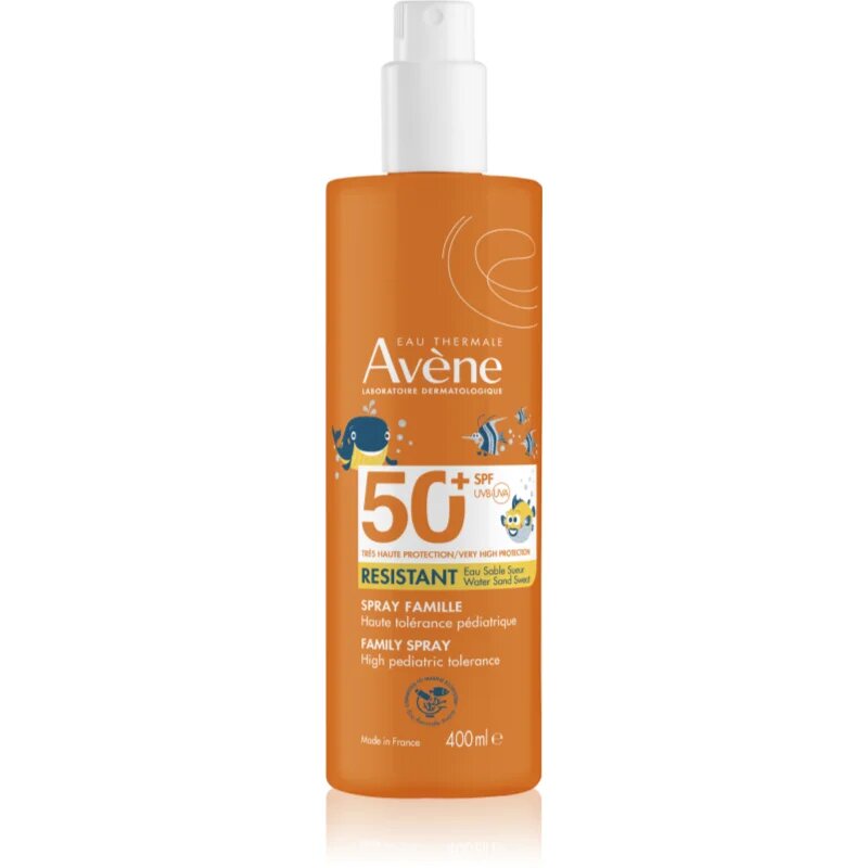 Avène Sun Resistant Family Spray ochranný sprej SPF 50+ 400 ml