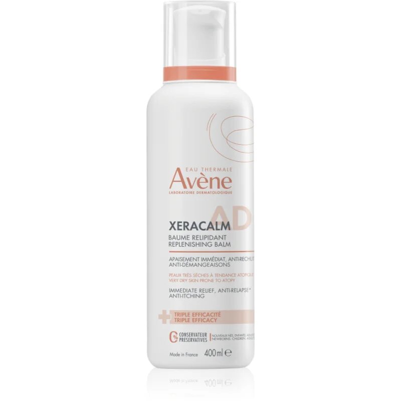 Avène XeraCalm A.D. Lipid-Replenishing Balm relipidační balzám pro velmi suchou citlivou a atopickou pokožku 400 ml