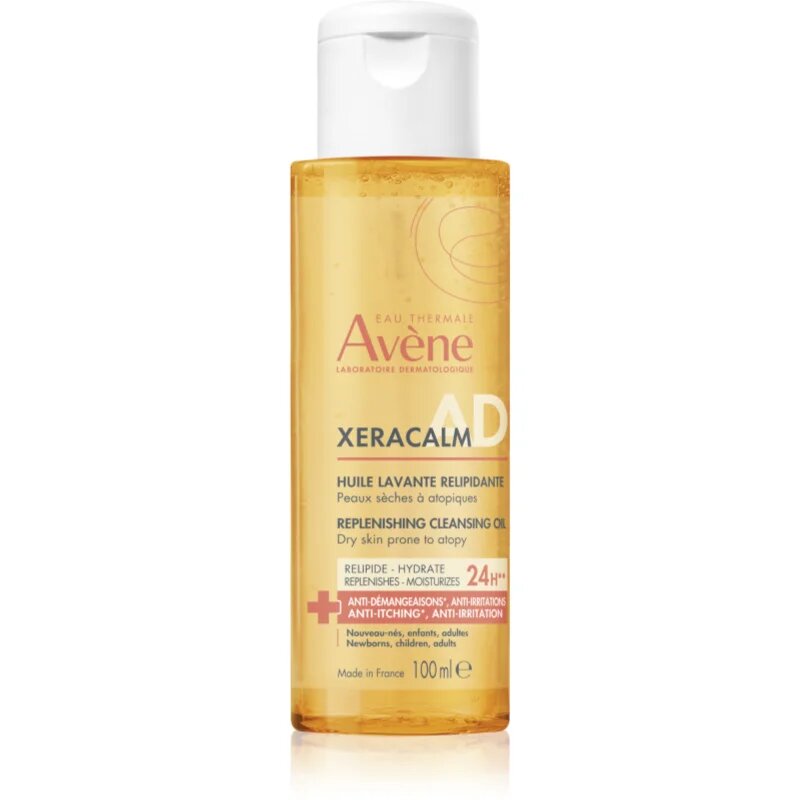 Avène XeraCalm A.D. Lipid-Replenishing Cleansing Oil relipidační mycí olej pro suchou a ekzematickou pokožku 100 ml