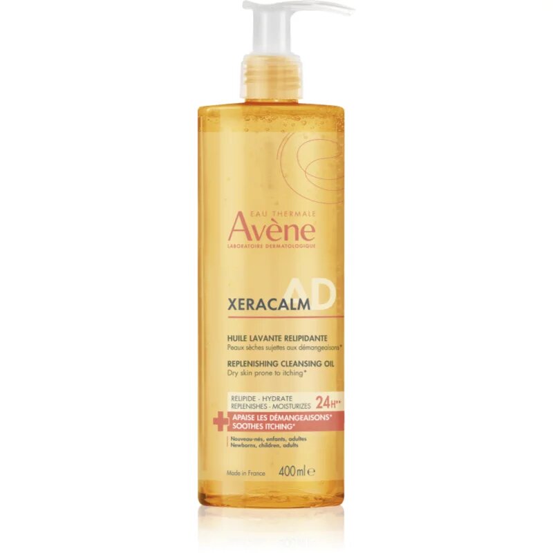 Avène XeraCalm A.D. Lipid-Replenishing Cleansing Oil relipidační mycí olej pro suchou a ekzematickou pokožku 400 ml