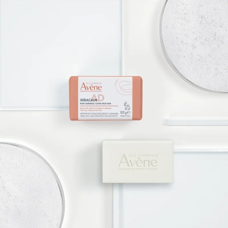 Avène XeraCalm A.D. Ultra-Rich Bar ultra vyživující mycí kostka pro suchou až atopickou pokožku 100 g