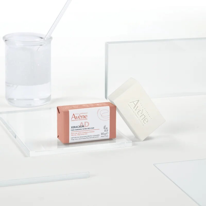 Avène XeraCalm A.D. Ultra-Rich Bar ultra vyživující mycí kostka pro suchou až atopickou pokožku 100 g